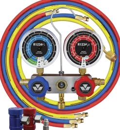 Mastercool 83272 R1234yf Aluminum Manifold Gauge Set