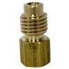 Mastercool Charging Adapter Hose Coupling Straight 1/4 FL-F X 1/2 ACME-M (82634)