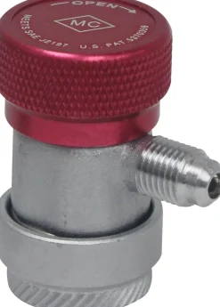 Mastercool 82834-E High-Side Manual R134a 1/4" FL-M x 16mm Quick Coupler