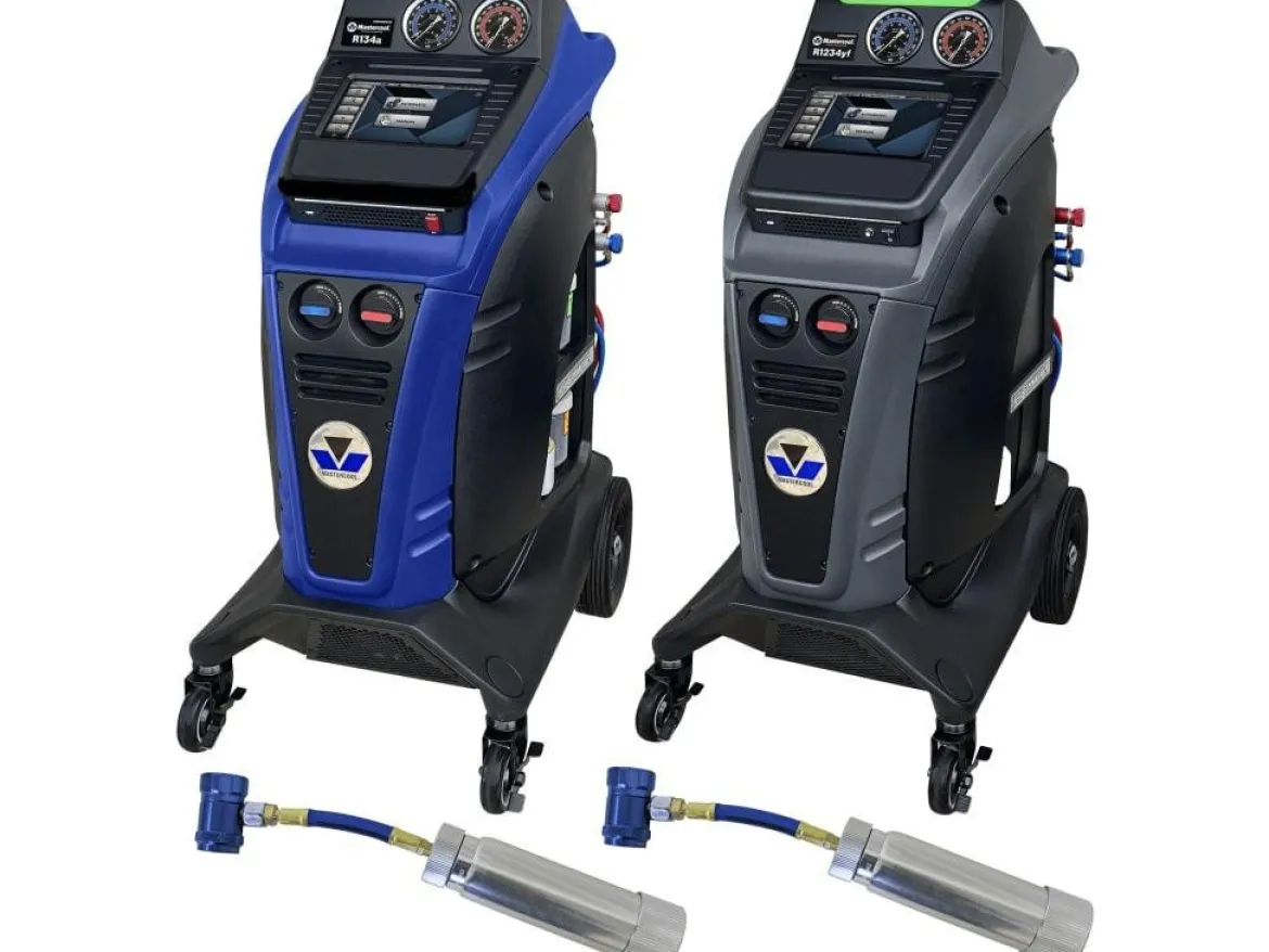 Mastercool R/R/R Combo Kit - Commander2100, Commander4100 & (2X) 53123-Yf Universal Dye Injectors (COMD-RRR-KIT-2A)