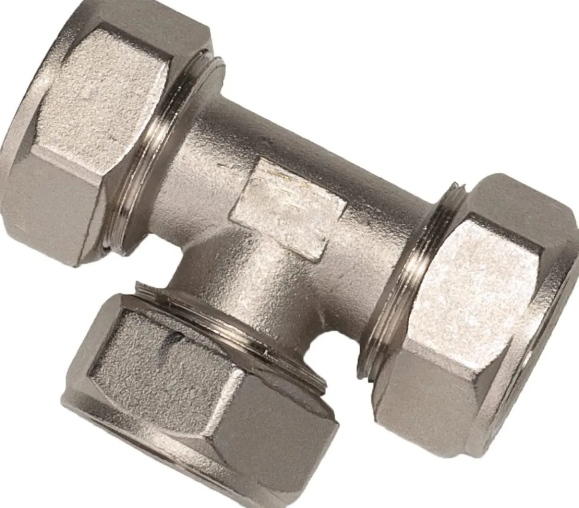 Maxline M8011 Equal Tee Fitting for 3/4-Inch Tubing