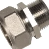 Maxline M8003 Straight Fitting for 3/4-Inch Tubing with 3/4-Inch Male NPT Thread