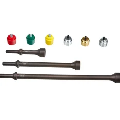 Mayhew Tools 32026 9 Pcs Pneumatic Replaceable Tip Hammer Set