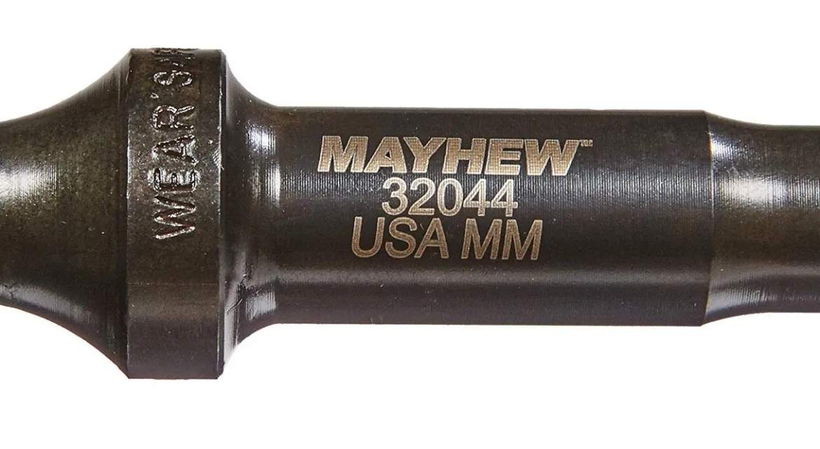 Mayhew Tools 32044 7/16" Pneumatic Punch Pin/Drift