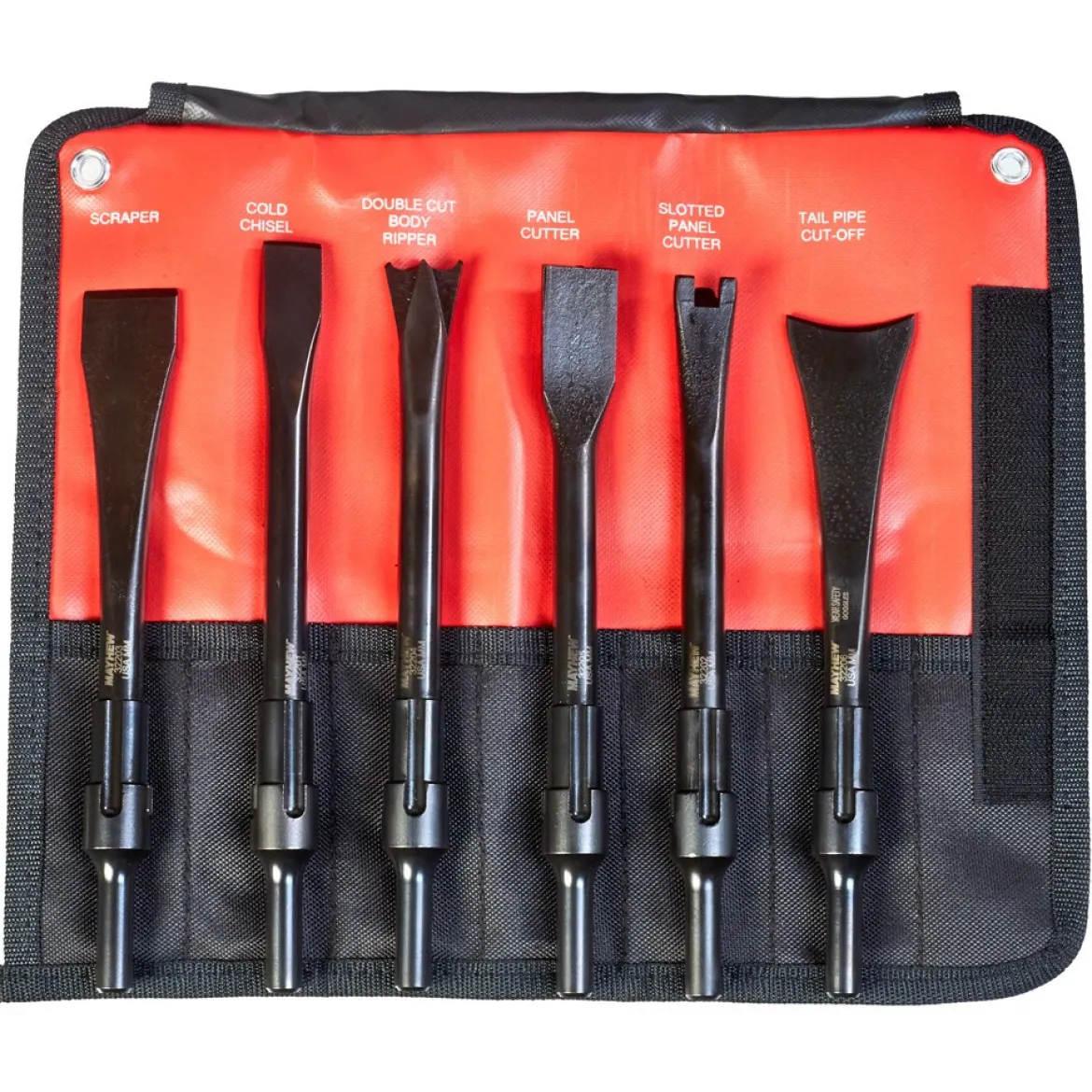 Mayhew Tools 32200 6-Piece Non-Turning Pneumatic Tool Set