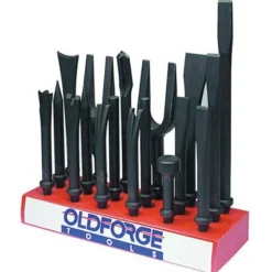 Mayhew Tools 37394 Pneumatic Tool Set on Display Block, 18 Piece