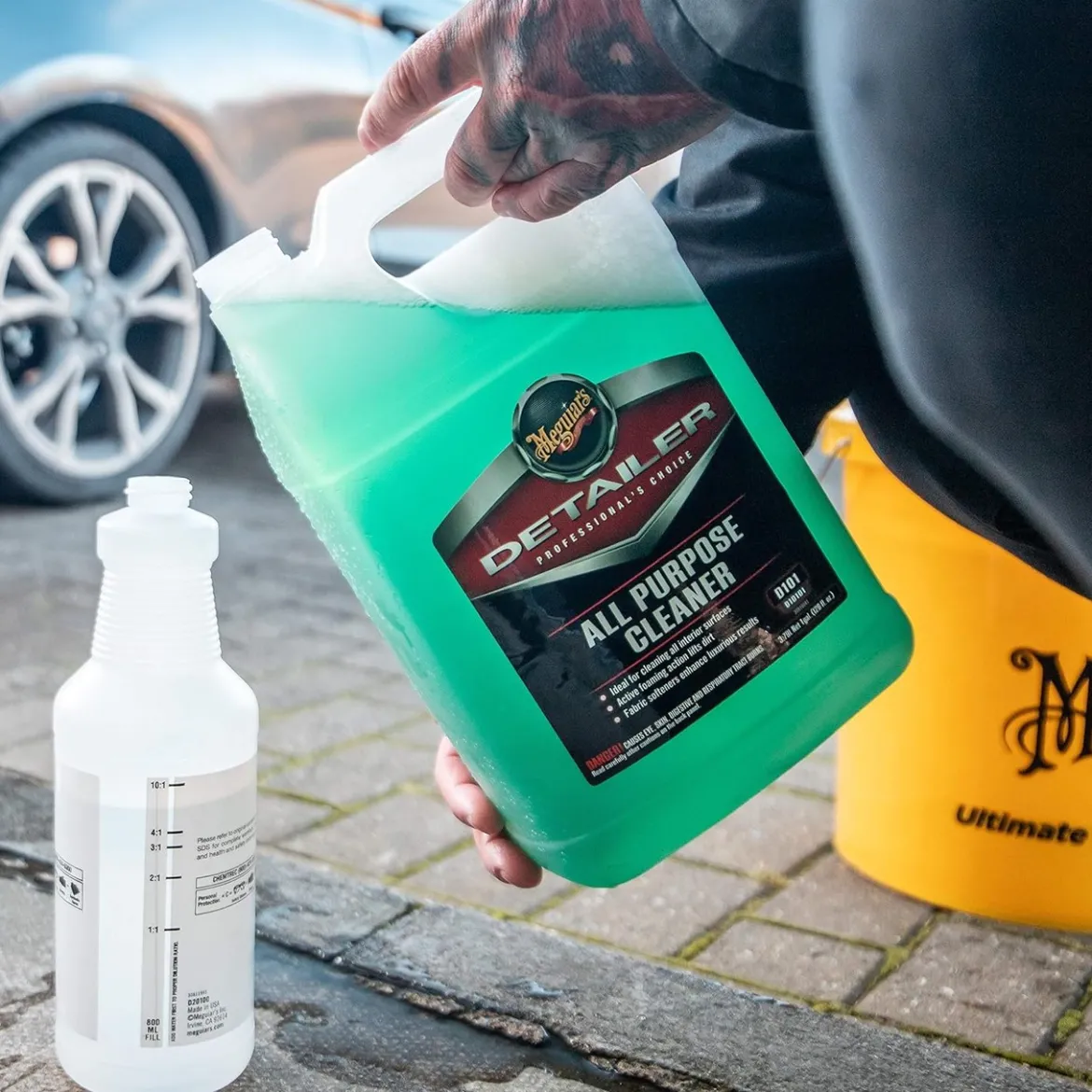 Meguiar's All Purpose Cleaner, 1 Gallon (D10101)