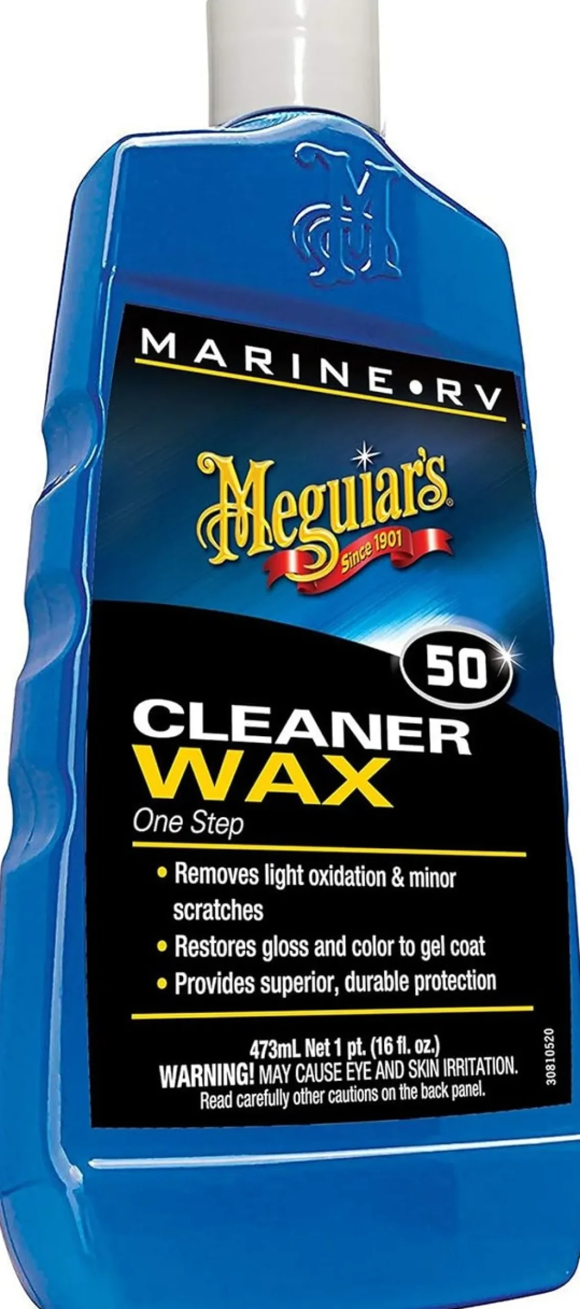 Meguiar's Boat & RV Cleaner Wax Liquid 16 Oz (M5016)