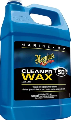 Meguiar's Boat/RV Cleaner Wax Liquid 1 Gallon (M5001)
