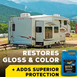 Meguiar's Boat/RV Cleaner Wax Liquid 1 Gallon (M5001)