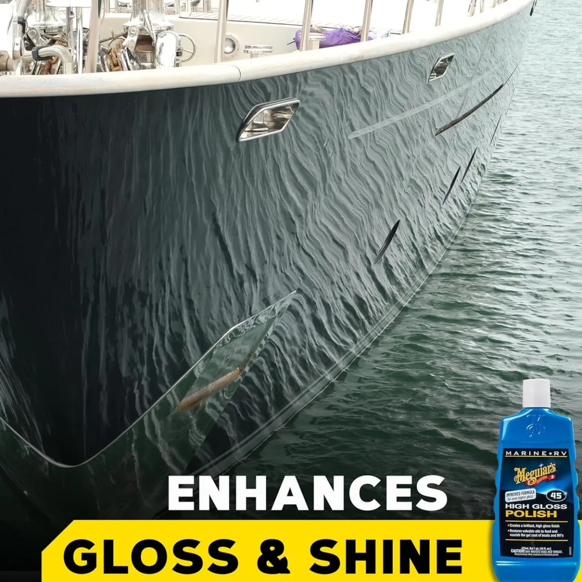 Meguiar's Boat/RV Polish & Gloss Enhancer 16 Oz (M4516)