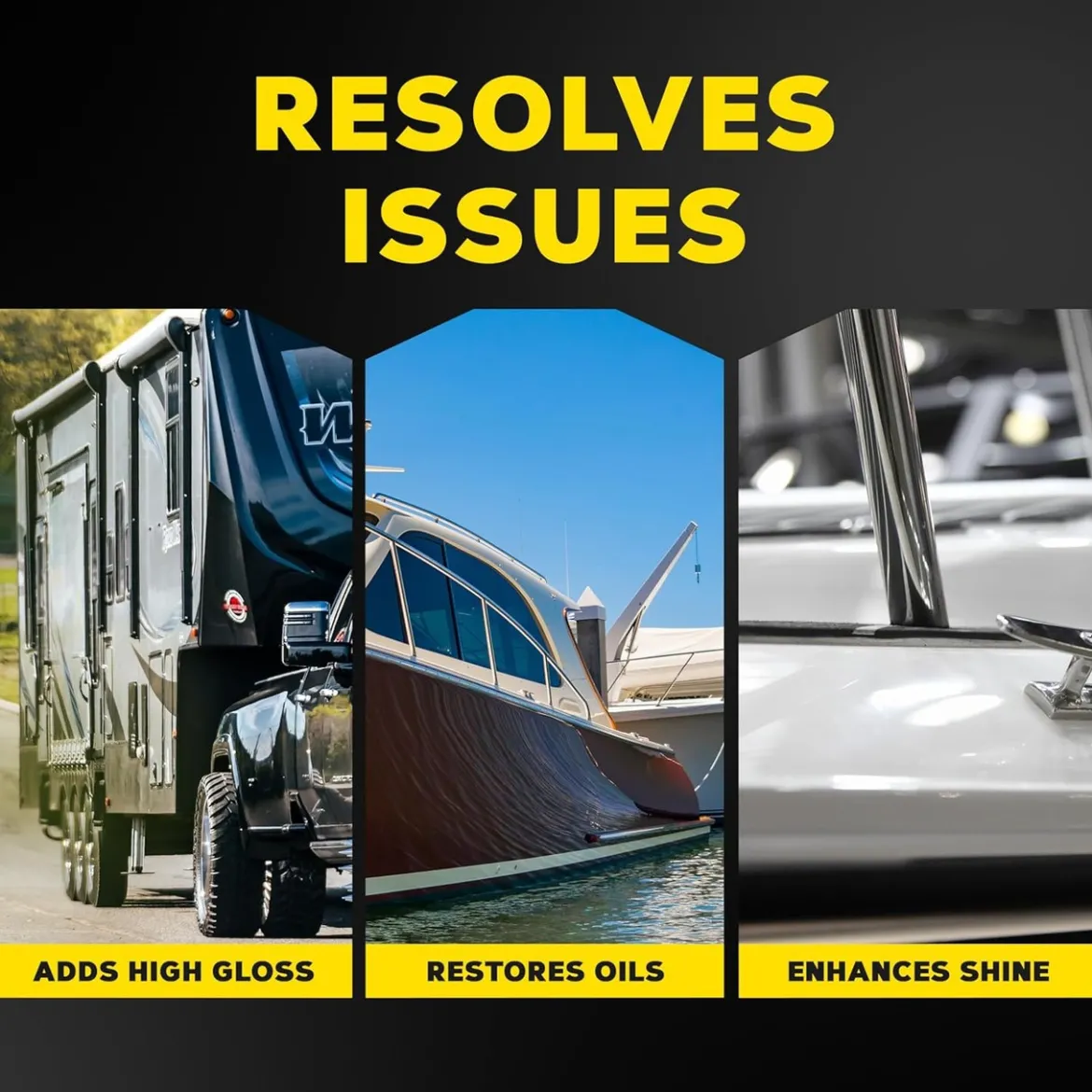 Meguiar's Boat/RV Polish & Gloss Enhancer 16 Oz (M4516)