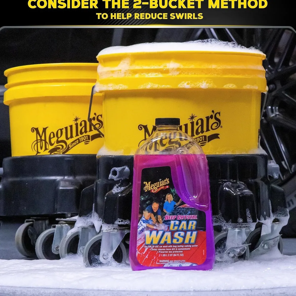 Meguiar's Deep Crystal Car Wash 64 Oz (G10464)