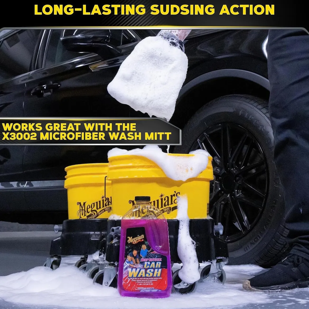 Meguiar's Deep Crystal Car Wash 64 Oz (G10464)