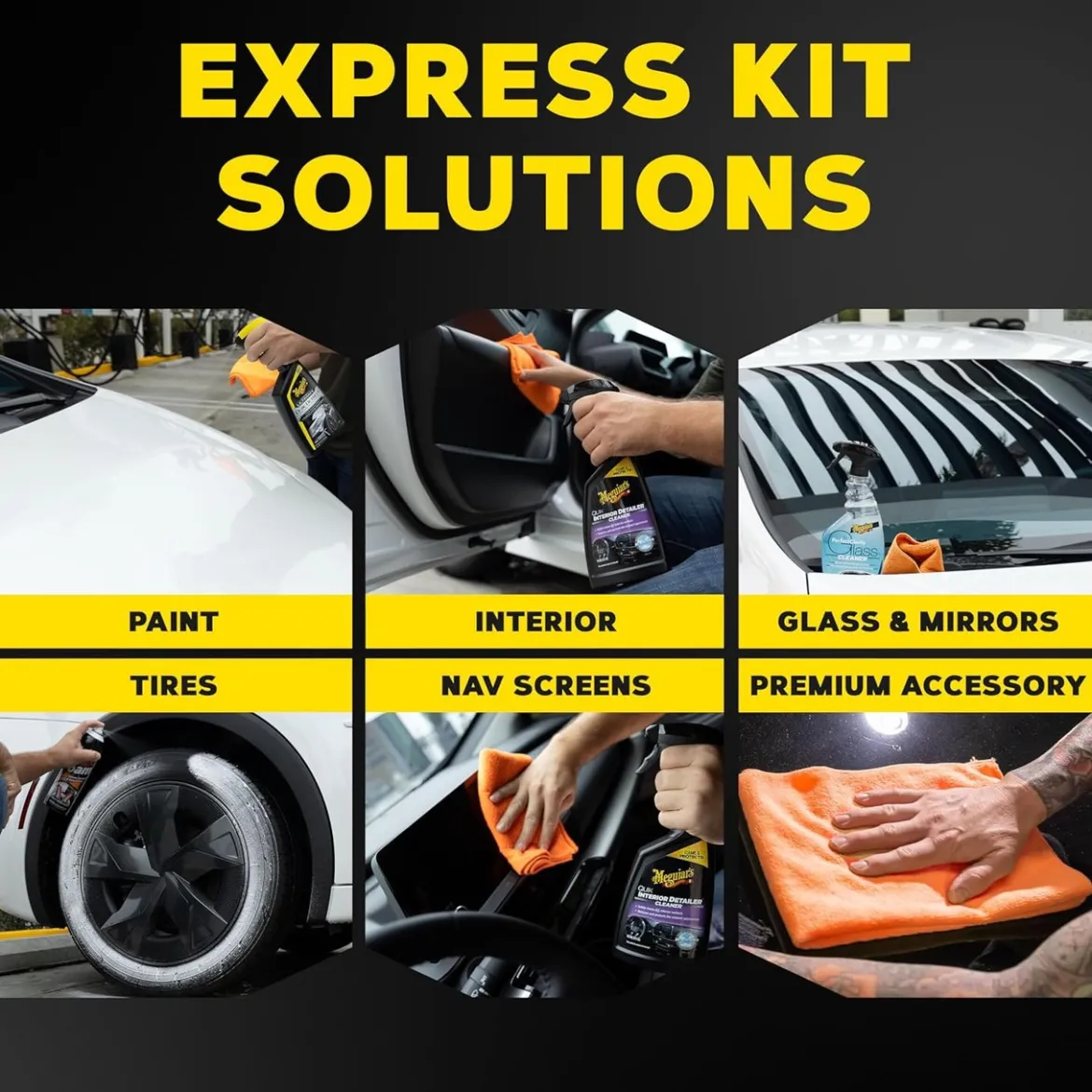 Meguiar's Drive Thru Car Wash Express Touch-Up Kit Car Detailing (G55254)