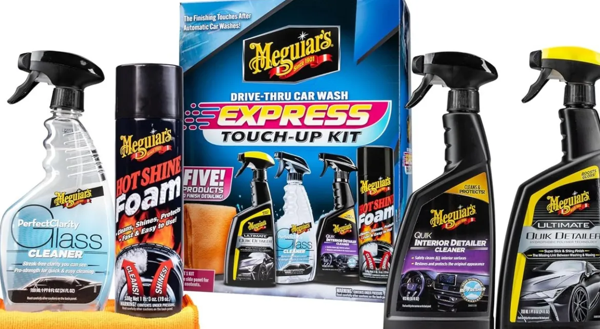 Meguiar's Drive Thru Car Wash Express Touch-Up Kit Car Detailing (G55254)