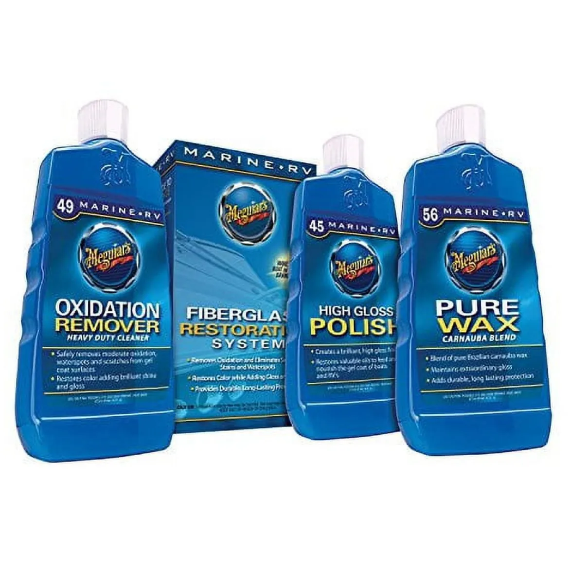 Meguiar's Fiberglass Restoration Kit 3-Piece (M4965)