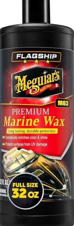 Meguiar's Flagship Marine Wax 32 Oz Liquid Wax (M6332)