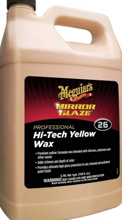 Meguiar's Hi-Tech Yellow Wax Gallon Liquid Car Wax (M2601)