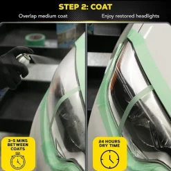 Meguiar's Two Step Headlight Restoration Kit 4 fl oz (G2970)