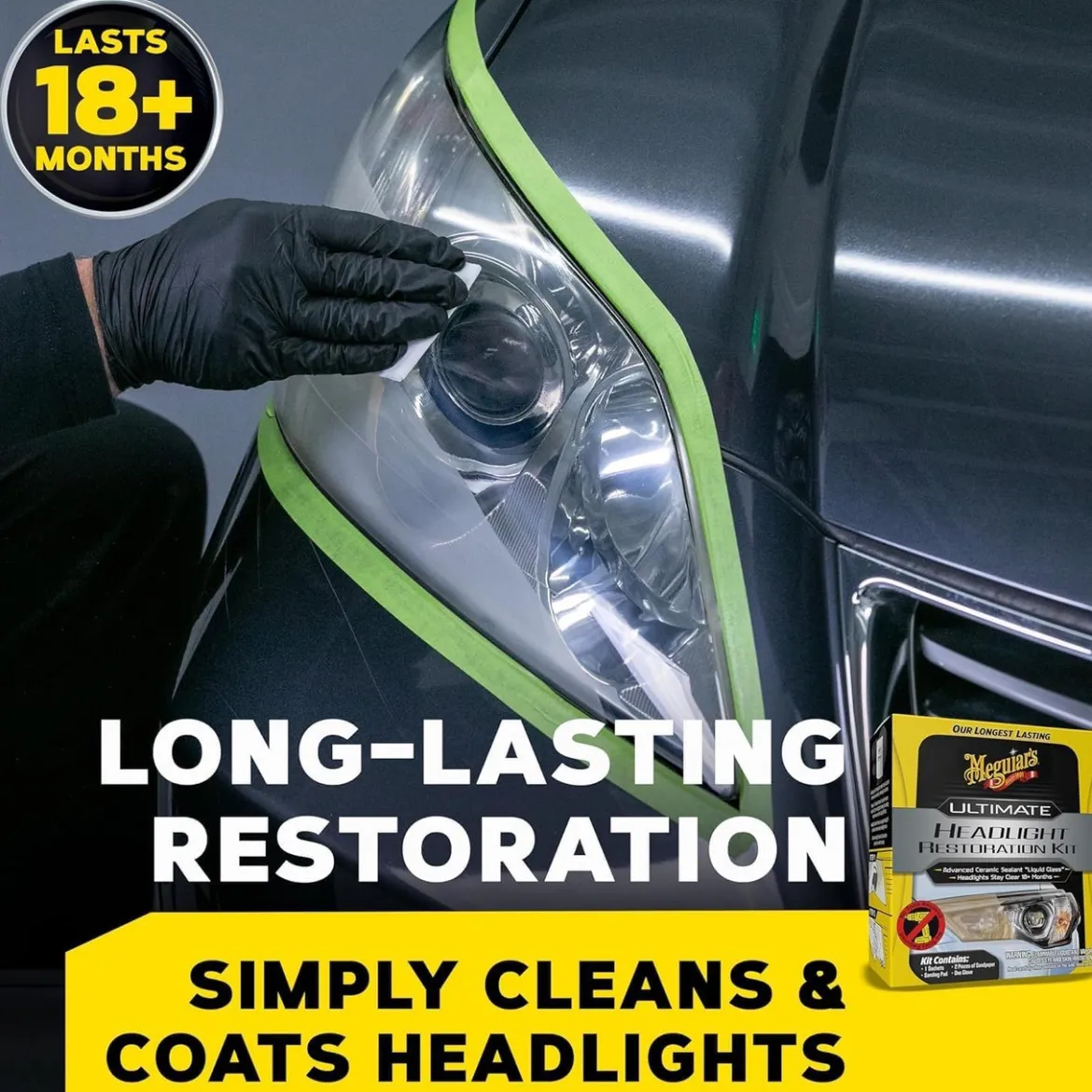 Meguiar's Ultimate Headlight Restoration Kit (G2990SRP)