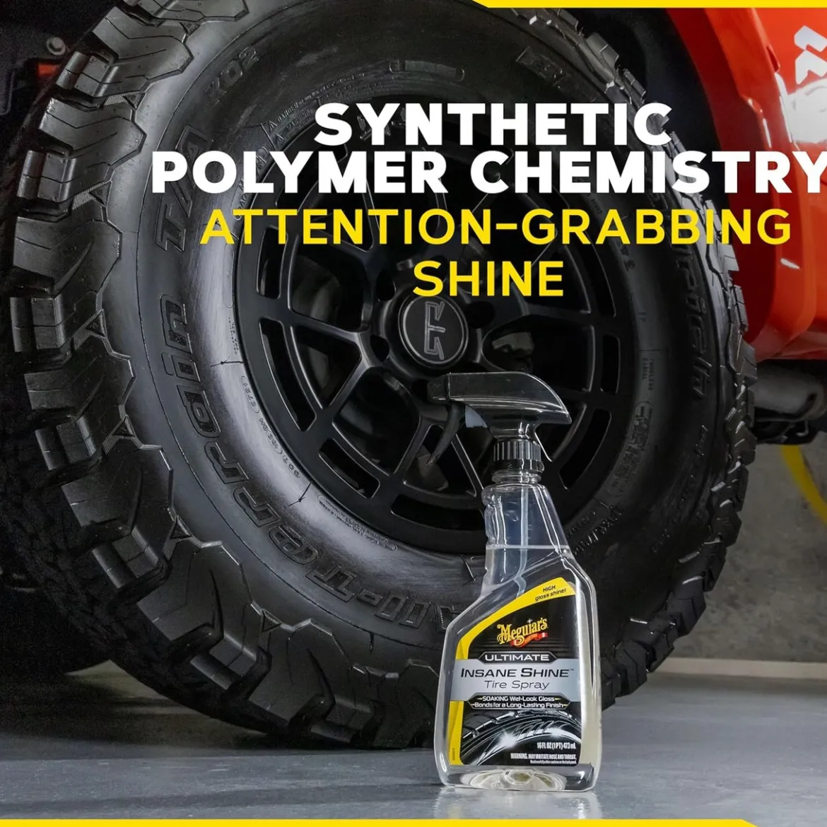 Meguiar's Ultimate Insane Shine Tire Spray High Gloss Wet Look (G250816)