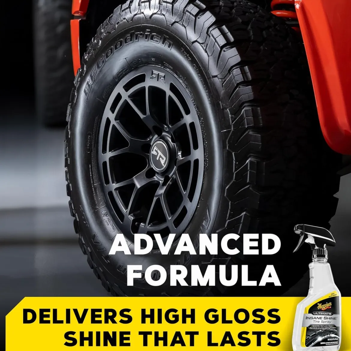 Meguiar's Ultimate Insane Shine Tire Spray High Gloss Wet Look (G250816)