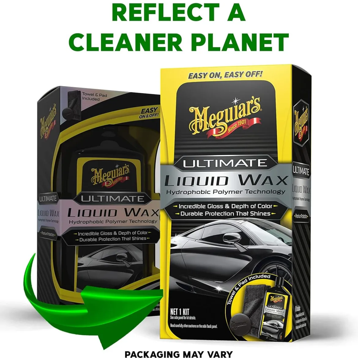 Meguiar's Ultimate Liquid Wax Long-Lasting Synthetic Wax 16 oz (G210516)