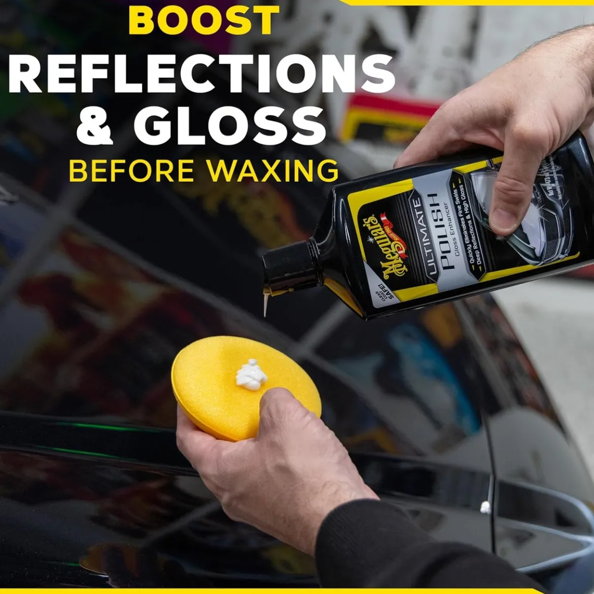 Meguiar's Ultimate Polish 16 oz Car Glaze (G19216)