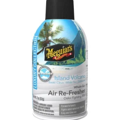 Meguiar's Whole Car Air Refresher Odor Fighting Mist Island Volcano 2 oz (G262502)