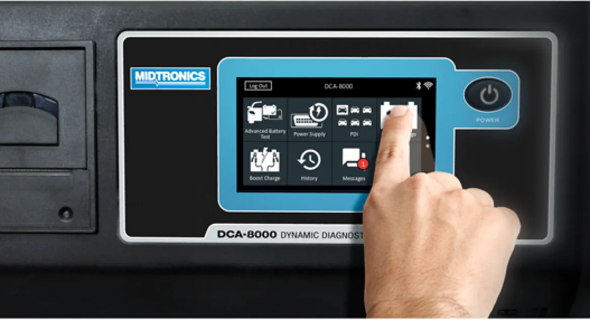 Midtronics Dynamic Diagnostic Charging System with Printer (DCA-8000P)