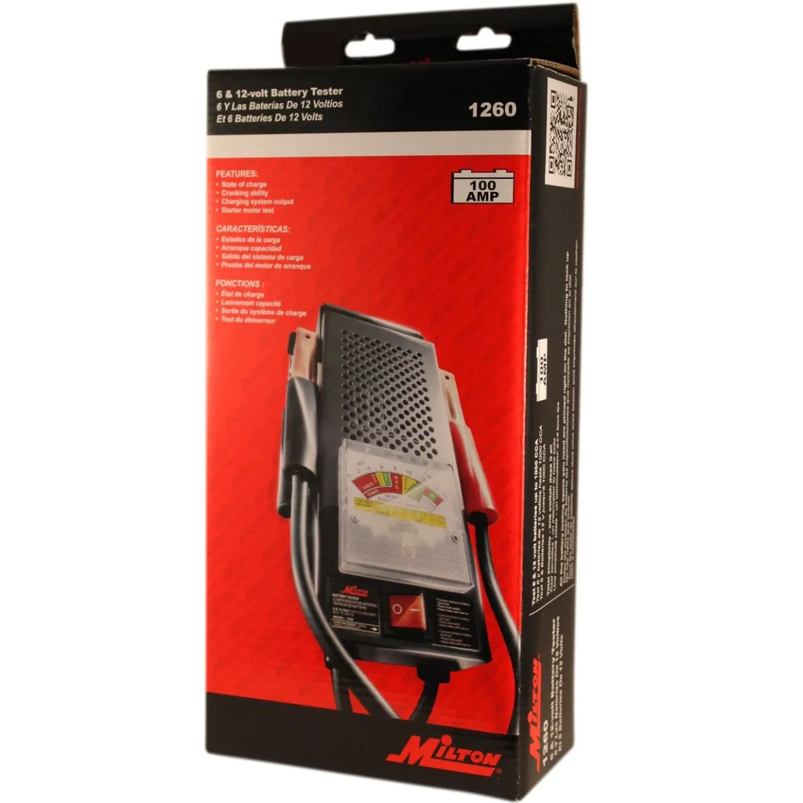 Milton 1260 100 AMP Battery Tester