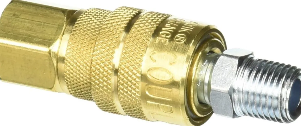 Milton 711 1/4" F. Body & M. M-Style Plug