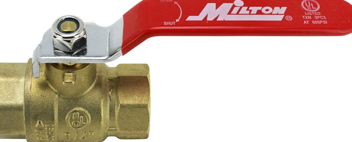 Milton 1094-12 3/4" FNPT Full Port Brass Ball Valve
