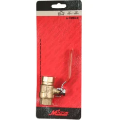 Milton 1094-8 1/2" FNPT Full Port Heavy-Duty Brass Ball Valve