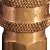 Milton 1761 1/4" FNPT Straight Through Coupler