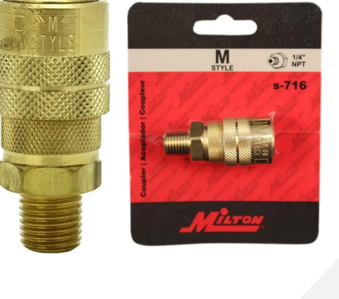 Milton 716 1/4" Male Body M-Style