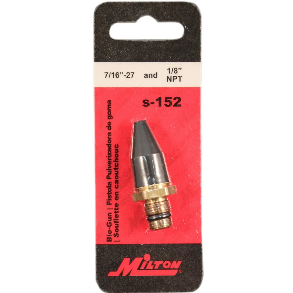 Milton S152 7/16" - 27 Blow Gun Replacement Rubber Tip