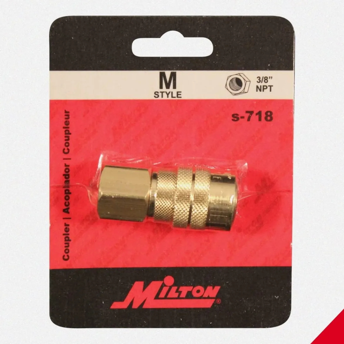 Milton S718 3/8" Fem. Body M-Style