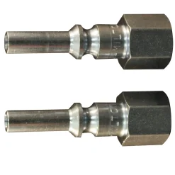 Milton S792 1/4" FNPT L Style Plug - Pack of 2
