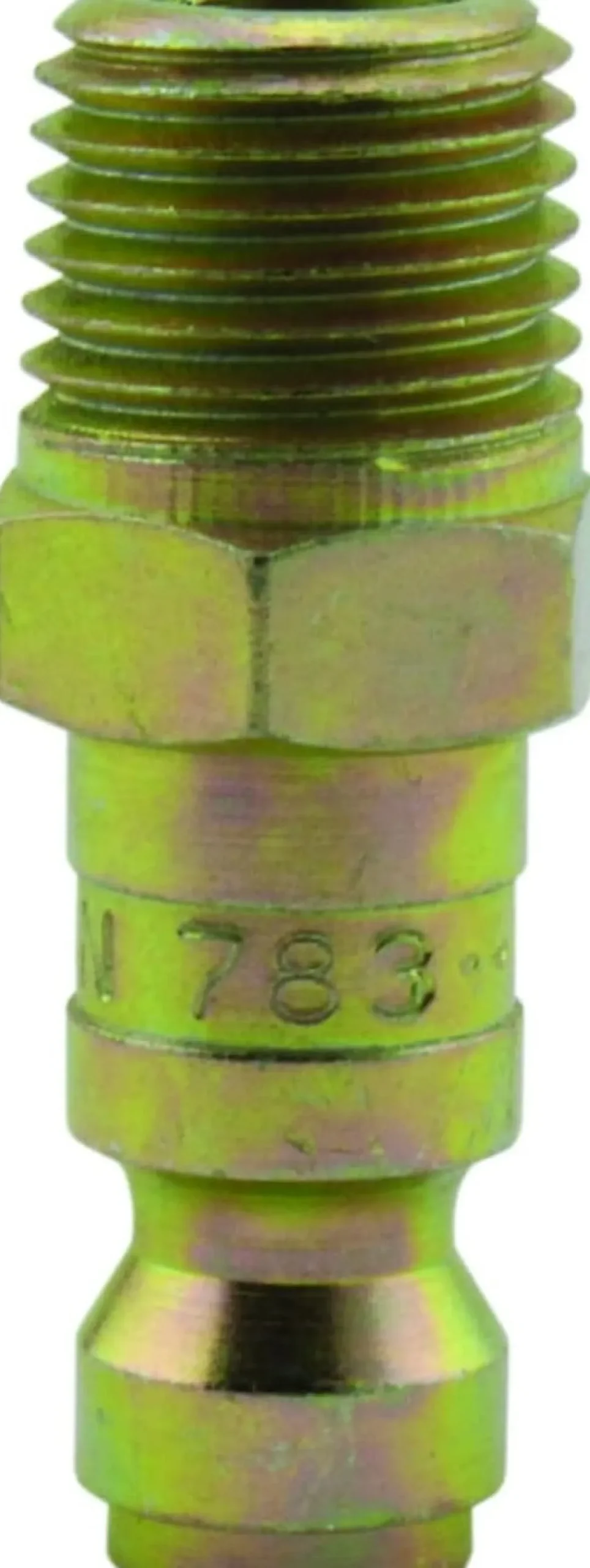 Milton S783 1/4" MNPT T Style Plug - Pack of 2