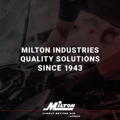 Milton S646-1 3/8" MNPT x1/4" MNPT Hex Nipple Hose Fitting