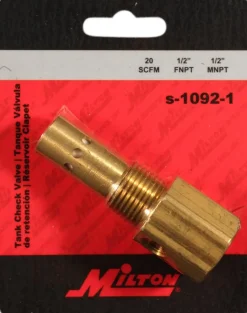 Milton S1092-1 1/2" NPT Compressor Tank Check Valve