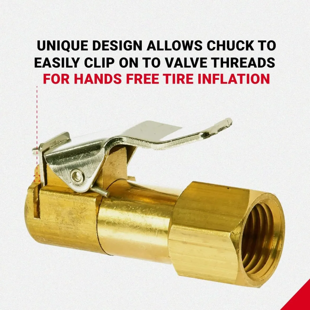 Milton S697-2 Chuck Clip 1/4 FNPT Euro style