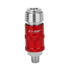 Milton S1751 Safety Exhaust Coupler, 1/4" body, 1/4" MNPT