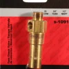 Milton S1091 Tank Check Valve 1/2" NPT, 3/8"M Comp.