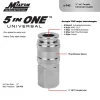 Milton S743 Universal Coupler, 1/4" body; 1/4" FNPT