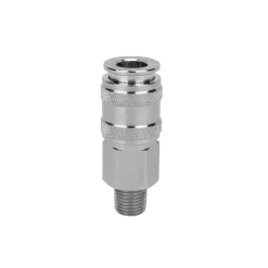 Milton S744 Universal Coupler, 1/4" body; 1/4" MNPT