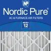 Nordic Pure 24x24x4 (3 5/8) Pleated MERV 12 Air Filter 1 Pack (24x24x4M12-1)