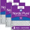 Nordic Pure 24x30x2 Pleated MERV 8 Air Filters 3 Pack (24x30x2M8-3)